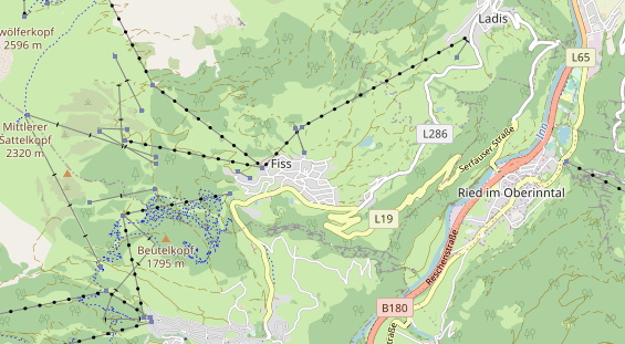 Kinderhotel auf Karte