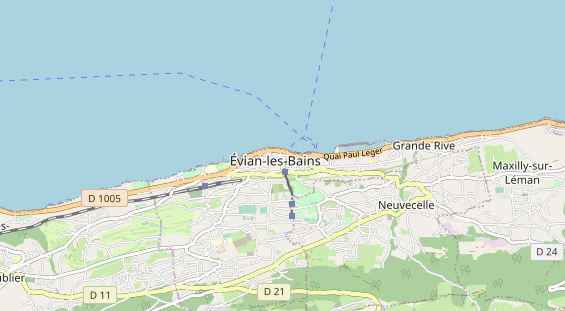 Kinderhotel auf Karte