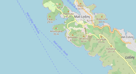 Kinderhotel auf Karte