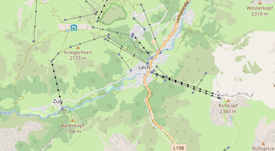 Kinderhotel auf Karte