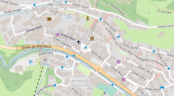 Kinderhotel auf Satellitenbild