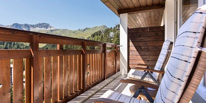 Familienhotel - Umgebungsschwerpunkt: Berg - Arosa - Aussicht Balkon - Sunstar Familienhotel Arosa - Sunstar Hotel Arosa