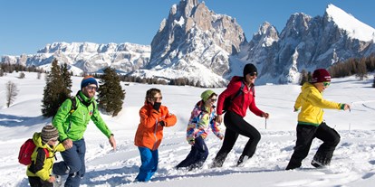 Familienhotel - Klassifizierung: 4 Sterne - Trentino-Südtirol - Seiser Alm im Winter - Hotel Bad Ratzes
