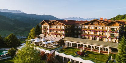 Familienhotel - Pools: Außenpool nicht beheizt - Mayrberg - Hotel Oberforsthof