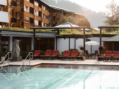 Familienhotel - Pools: Außenpool beheizt - Neuschitz - Hotel DIE POST