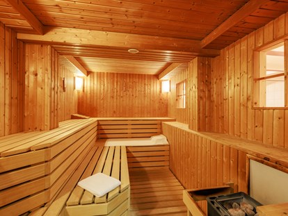 Familienhotel - Sauna - Nordseeküste - Unsere wohltuende Sauna - Frieslandstern - Ferienhof und Hotel