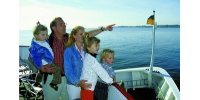Familienhotel - Umgebungsschwerpunkt: See - Region Bodensee - mit dem Schiff auf dem Bodensee macht immer Spaß - Bodensee-Resort Storchen Spa & Wellness