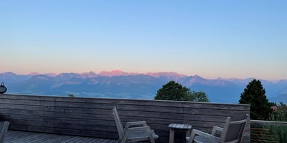 Familienhotel - Oberstaufen - Blick von der Terasse - Familotel Allgäuer Berghof