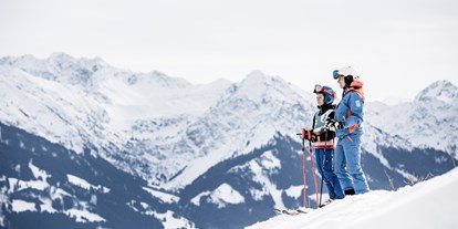 Familienhotel - Skikurs direkt beim Hotel - Allgäu - Beste Pistenbedingungen direkt am Hotel - Familotel Allgäuer Berghof