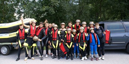 Familienhotel - Teenager-Programm - Gröbming - Rafting - Hotel Pension Pürcherhof