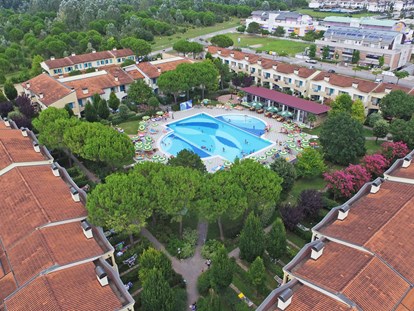Familienhotel - Pools: Außenpool nicht beheizt - Bibione - Venezia Italia - Aparthotel & Villaggio Marco Polo