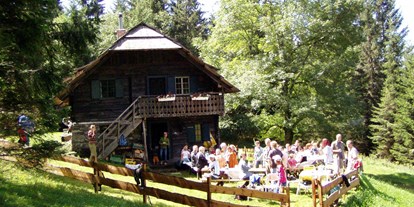Familienhotel - Sauna - PLZ 9570 (Österreich) - Die Postalm- unsere eigene Almhütte für Familienausflüge - Familienhotel Post am Millstätter See - family.sport | see.berg