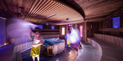 Familienhotel - Ausritte mit Pferden - Naturns bei Meran - Saunawelt - Quellenhof Luxury Resort Passeier