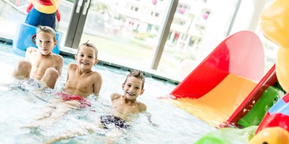 Familienhotel - Pools: Infinity Pool - PLZ 6444 (Österreich) - Kinderbecken und Babybecken - SONNEN RESORT ****S
