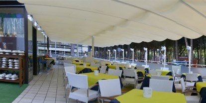 Familienhotel - Pools: Außenpool beheizt - Riccione - Restaurant Lo Scoglio - Club Family Hotel Costa dei Pini Cervia