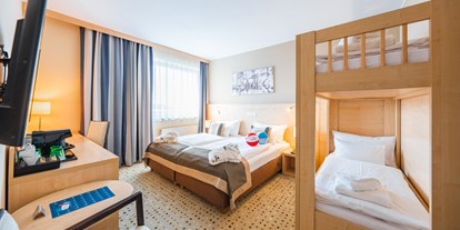 Familienhotel - Umgebungsschwerpunkt: Therme - Prag und Mittelböhmische Region - Aquapalace Hotel Prag- Familienzimmer  - Aquapalace Hotel Prag