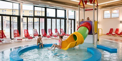 Familienhotel - Pools: Sportbecken - Steiermark - HopiHo Wasserspielgarten - H2O Hotel-Therme-Resort