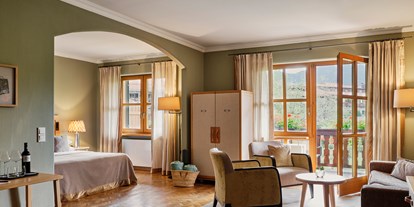 Familienhotel - Pools: Außenpool beheizt - Oberbayern - Junior Suite - Hotel Bachmair Weissach