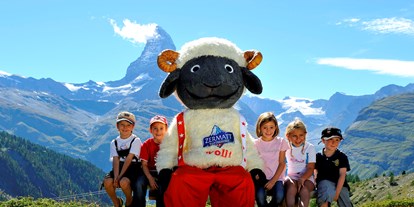 Familienhotel - Skikurs direkt beim Hotel - Saas-Almagell - Mit Wolli Zermatt entdecken im Sommer.  - Resort La Ginabelle