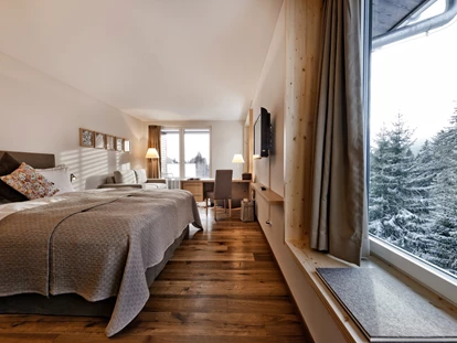 Familienhotel - Skikurs direkt beim Hotel - Flims Waldhaus - Doppelzimmer Tgiasa da Lenn - Valbella Resort