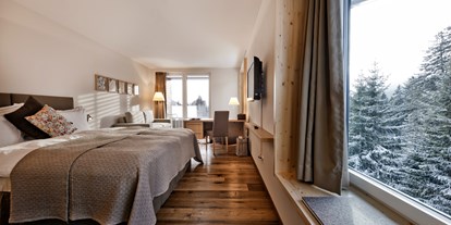 Familienhotel - Umgebungsschwerpunkt: Berg - Graubünden - Doppelzimmer Tgiasa da Lenn - Valbella Resort