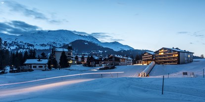 Familienhotel - Umgebungsschwerpunkt: Berg - PLZ 7494 (Schweiz) - Tgiasa Fastatsch im Winter - Valbella Resort