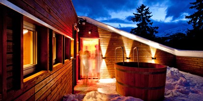Familienhotel - Skikurs direkt beim Hotel - PLZ 7504 (Schweiz) - Wellnessturm Tor da Lenn - Valbella Resort