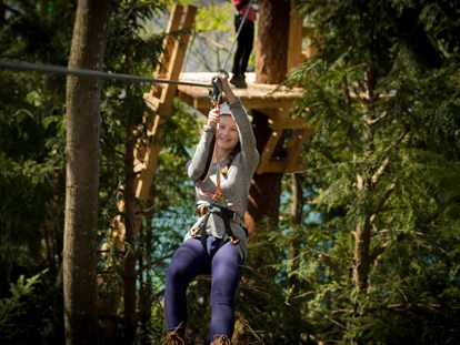 Familienhotel - Flying Fox - Swiss Holiday Park
