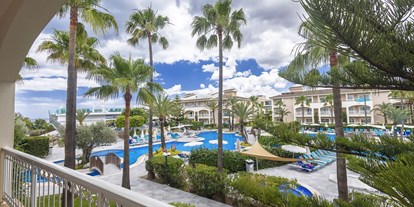 Familienhotel - Kinderbecken - Playa del Muro - Pool und Gartenanlage - FAMILY HOTEL Playa Garden