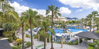 Familienhotel - Kinderbetreuung in Altersgruppen - Mallorca, Illes Balears, España - Poolanlage - FAMILY HOTEL Playa Garden