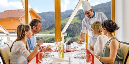 Familienhotel - Pools: Innenpool - Österreich - Restaurant im Aldiana Club Hochkönig - Aldiana Club Hochkönig