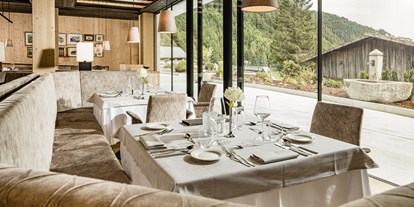 Familienhotel - bewirtschafteter Bauernhof - Italien - Speisesaal - Hotel Masl