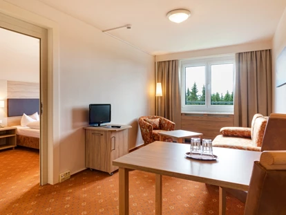 Familienhotel - Umgebungsschwerpunkt: Fluss - Eibenstock - Familienzimmer  - Hotel Am Bühl