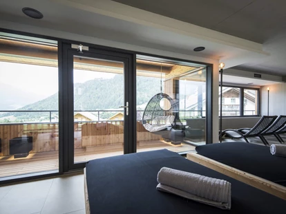Familienhotel - Pools: Innenpool - Trentino-Südtirol - Wellnessbereich - Ruheraum - Garberhof Dolomit Family