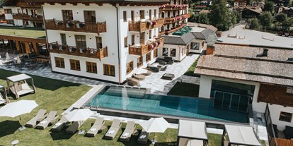 Familienhotel - Pools: Infinity Pool - Oberdorf (Rennweg am Katschberg) - Hotel Tauernhof