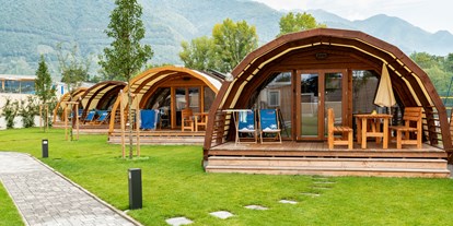 Familienhotel - Umgebungsschwerpunkt: Berg - Tessin - Igloo Tube - Campofelice Camping Village*****