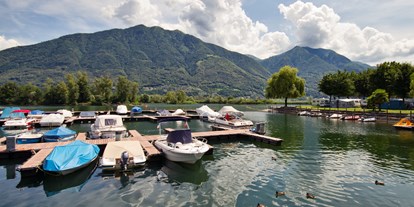 Familienhotel - Verpflegung: Frühstück - Lago Maggiore - Hafen - Campofelice Camping Village*****