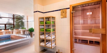 Familienhotel - PLZ 98666 (Deutschland) - Wohlfühlen auf 1200m²: Finnische Sauna, vielfältige Massageangebote und extra Kinderwellness - AHORN Berghotel Friedrichroda
