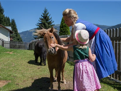 Familienhotel - Hunde: auf Anfrage - Thumersbach - Hotell Ponys im Sommer - Familien- und Sportresort Alpenblick