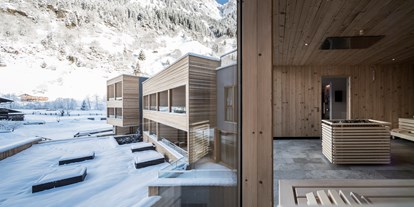 Familienhotel - PLZ 6167 (Österreich) - Sauna mit Aussicht - Feuerstein Nature Family Resort
