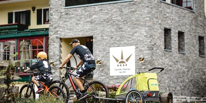 Familienhotel - Umgebungsschwerpunkt: Therme - Einöden - Mountainbike Tour mit der Familie - Familienhotel Sommerhof