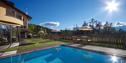 Familienhotel - Sauna - Obereggen (Trentino-Südtirol) - Outdoor Pool und Garten - Wohlfühlhotel Falzeben