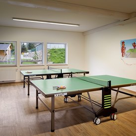 Kinderhotel: Tischtennis - Das Familien-Clubhotel Wolkensteinbär