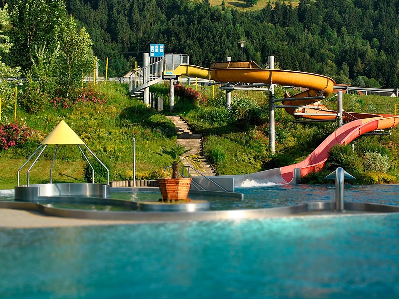 Der KUH-le Bio-Baby-Kinder-Bauernhof & Hotel Matlschweiger Ausflugsziele Badeseen und Bäder