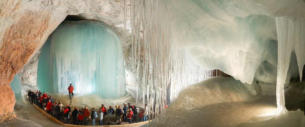 Hotel Bergzeit - Urlaub al dente Ausflugsziele Eisriesenwelt Werfen