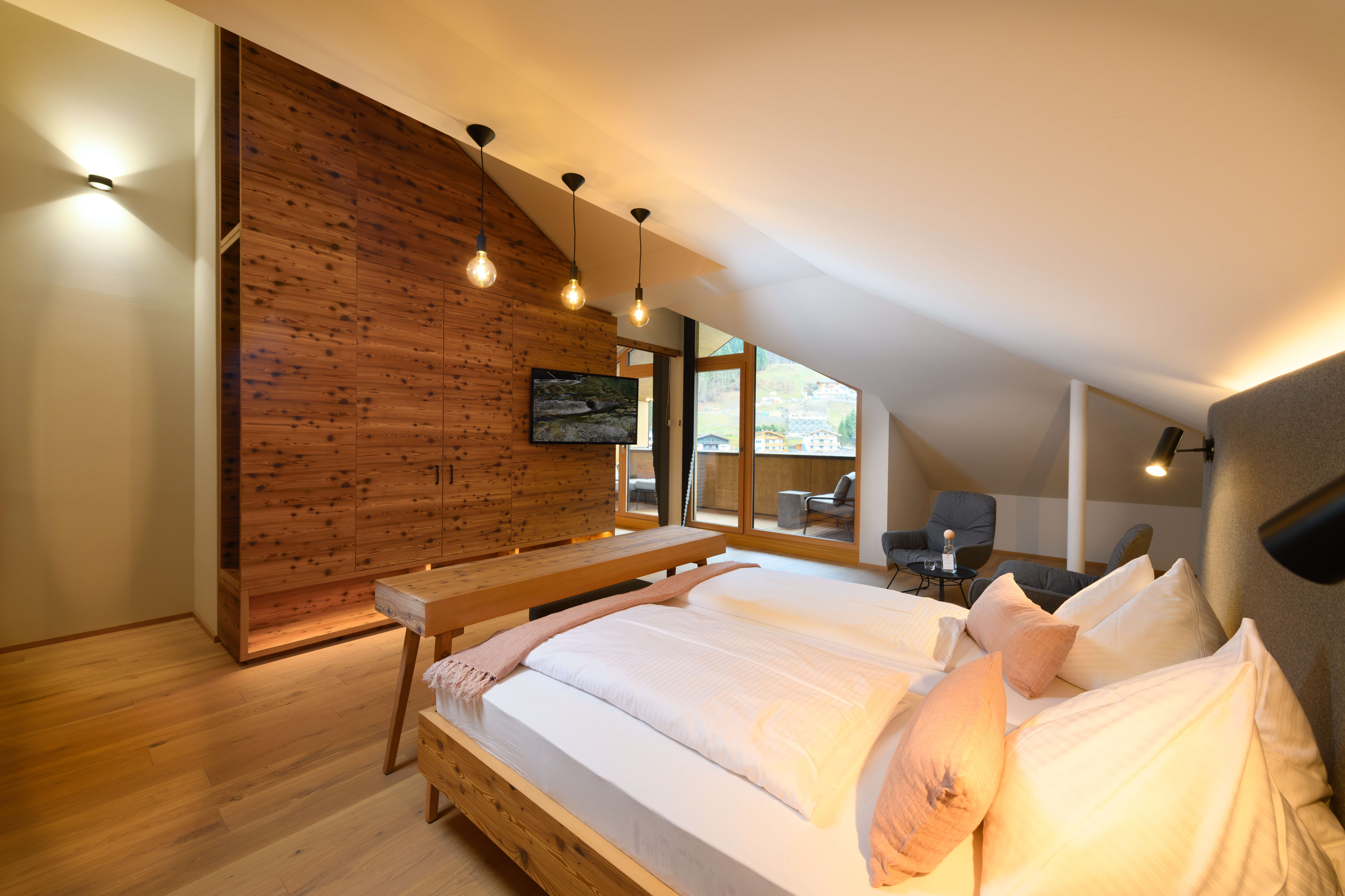 Hotel Bergzeit - Urlaub al dente Zimmerkategorien Loftsuite Echtzeit 