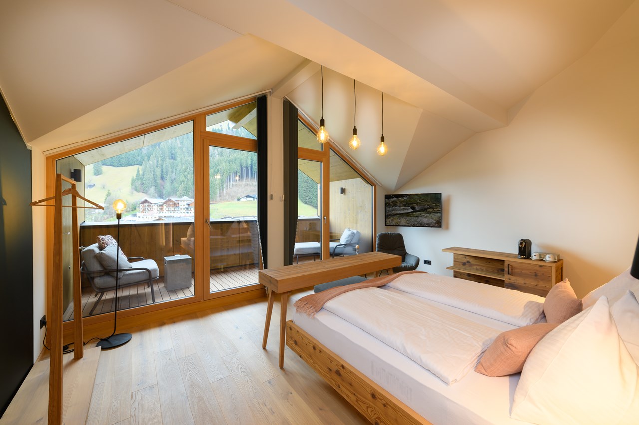 Hotel Bergzeit - Urlaub al dente Zimmerkategorien Loftdoppelzimmer Zweizeit 