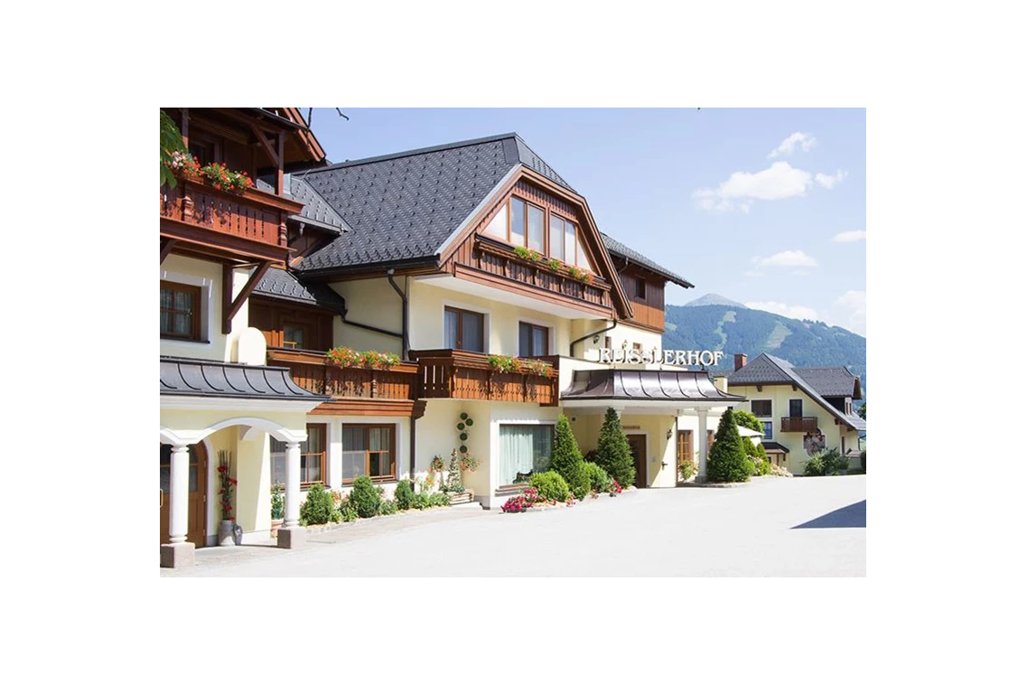 Kinderhotel: Eingangsbereich vom Hotel Reisslerhof - Hotel Reisslerhof