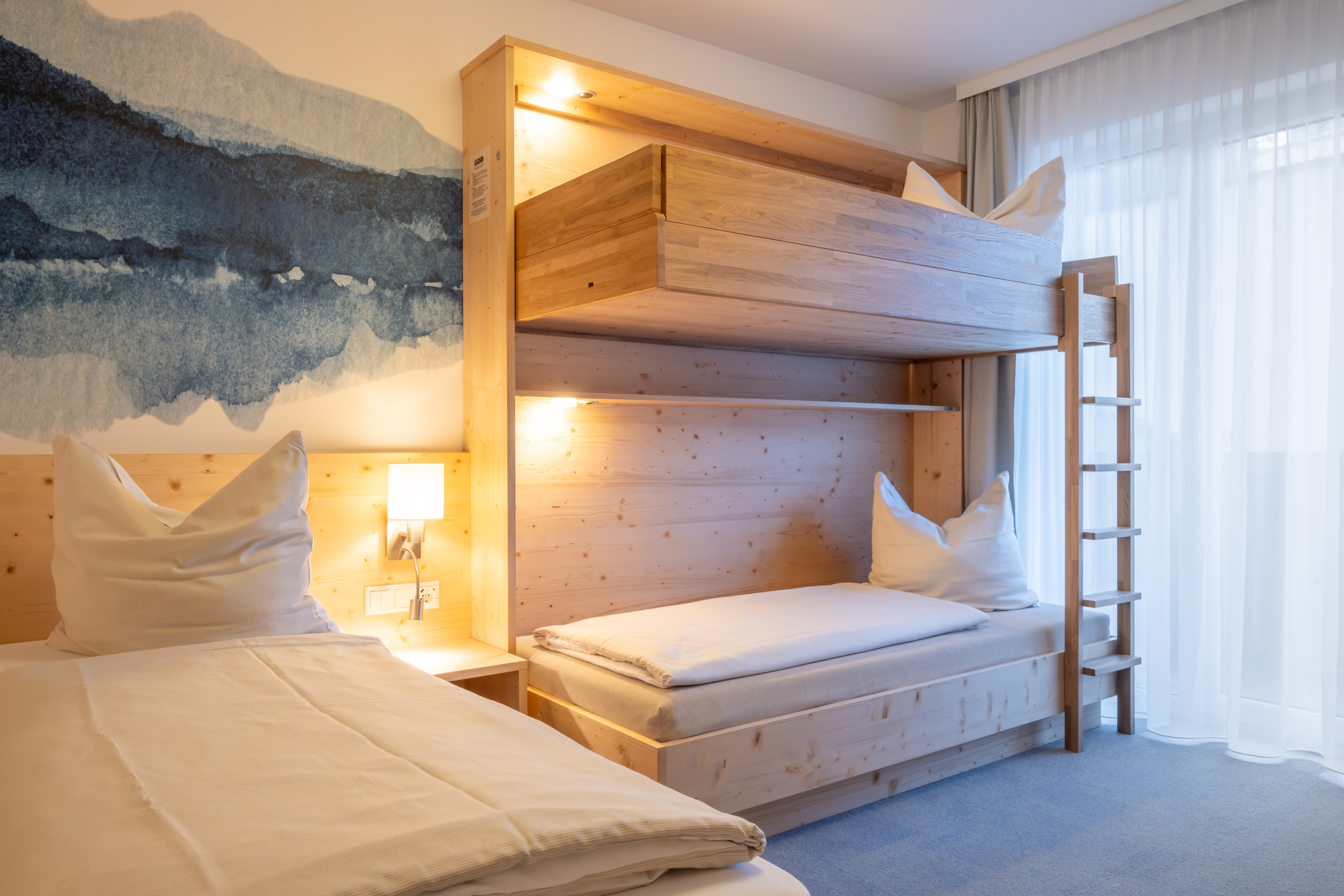 Familienhotel: Doppelzimmer für bis zu 4 Personen  - Familienhotel Botenwirt 