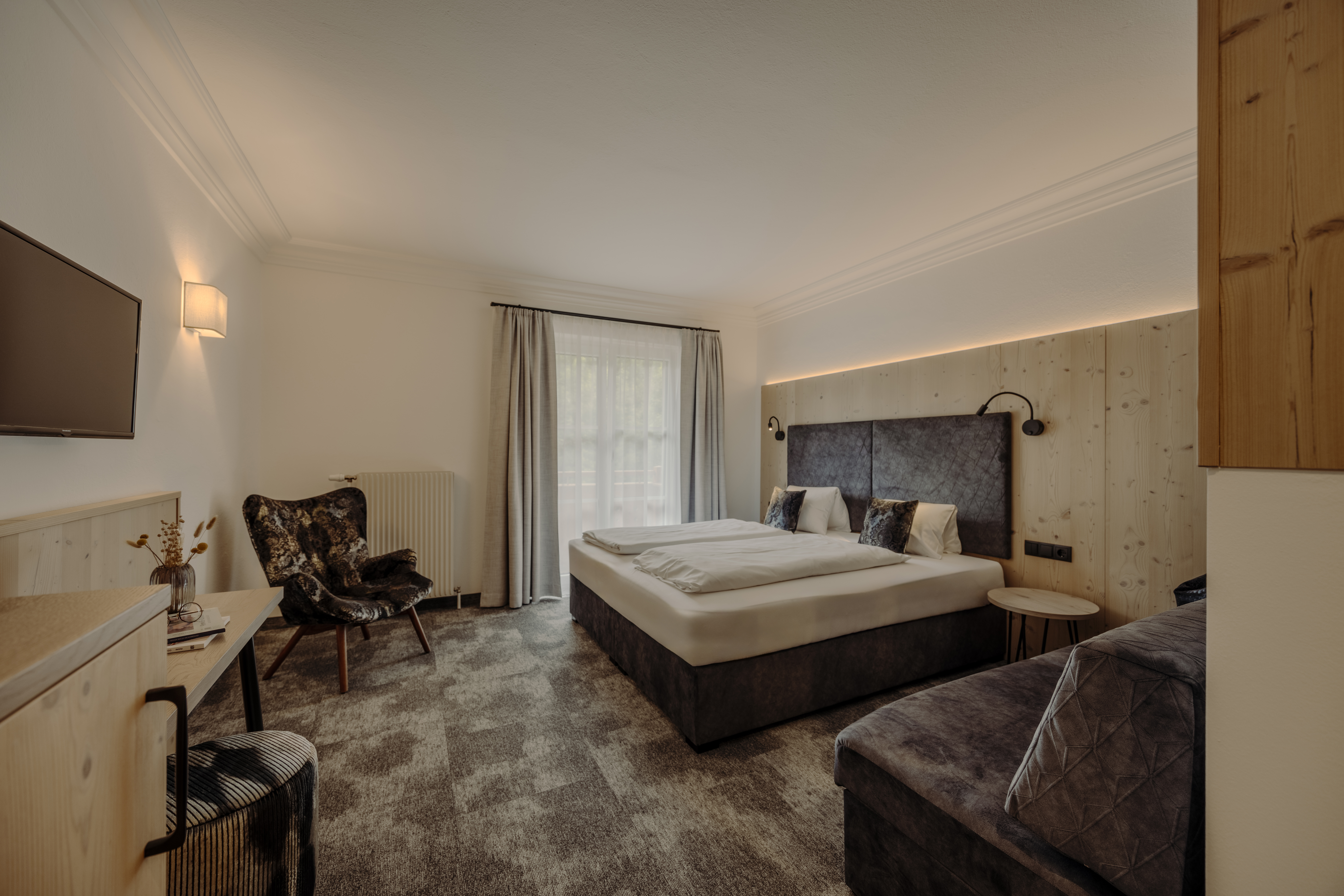 Kinderhotel: Zimmer Double Medium - Resl - Resl Resort - Wohnen | Schlafen